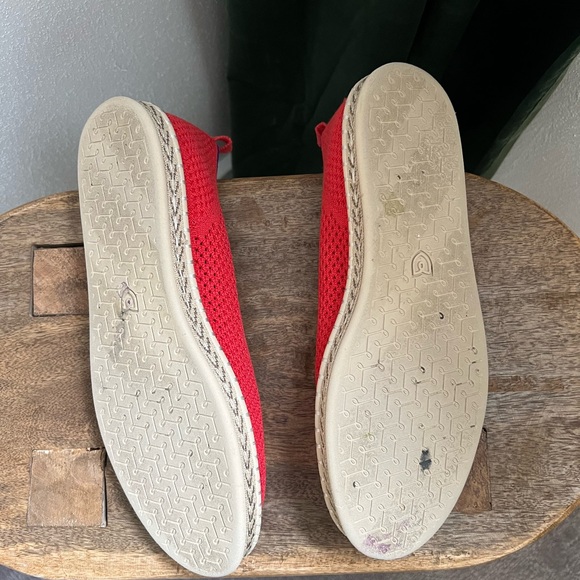 Rothy’s The Espadrille size 8.5 in Red Hot - Picture 6 of 7